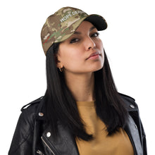 Load image into Gallery viewer, HOPE DEALER CAMO UNISEX dad hat